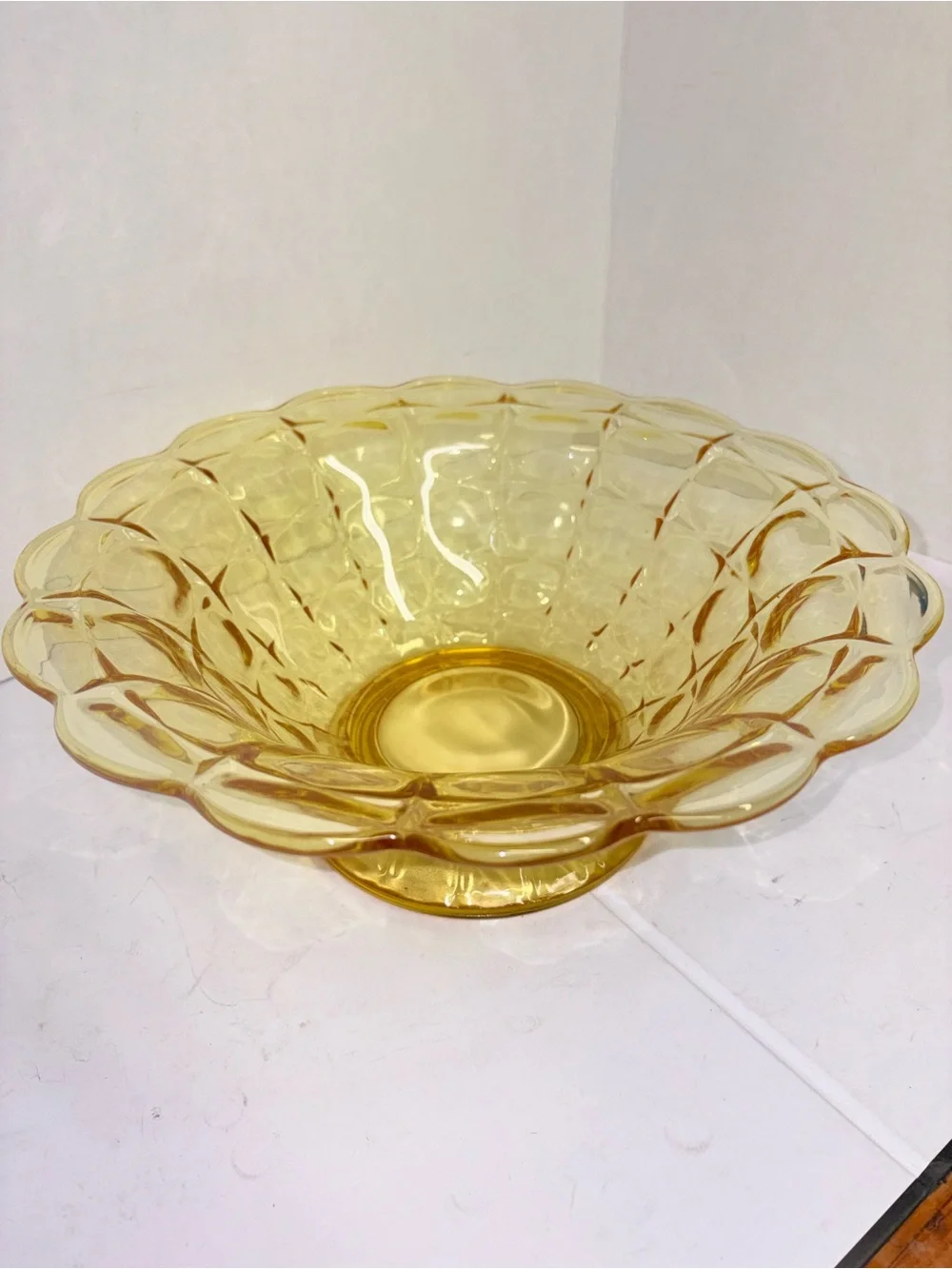 Vintage Depression Glass Bowl